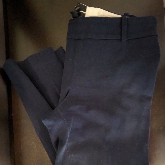 J. Crew Minnie flat-front stretch twill pant, size 2 - Picture 4 of 4